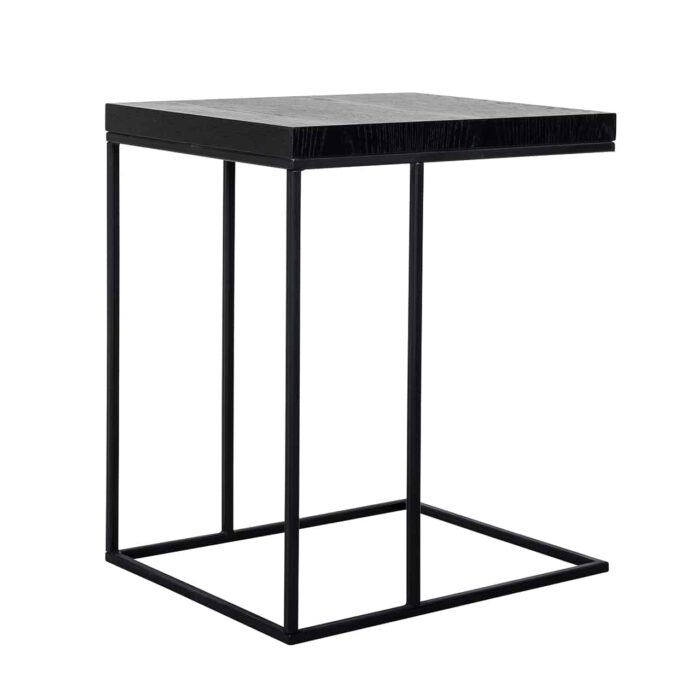 6519 BLACK - Sofa table Oakura (Black)
