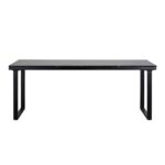 7125 - Dining table Beaumont 200 (Black)