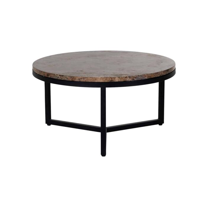 7215 - Coffee table Orion 60Ø  (Brown)