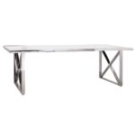 7240 - Dining table Levanto 200 (Silver)
