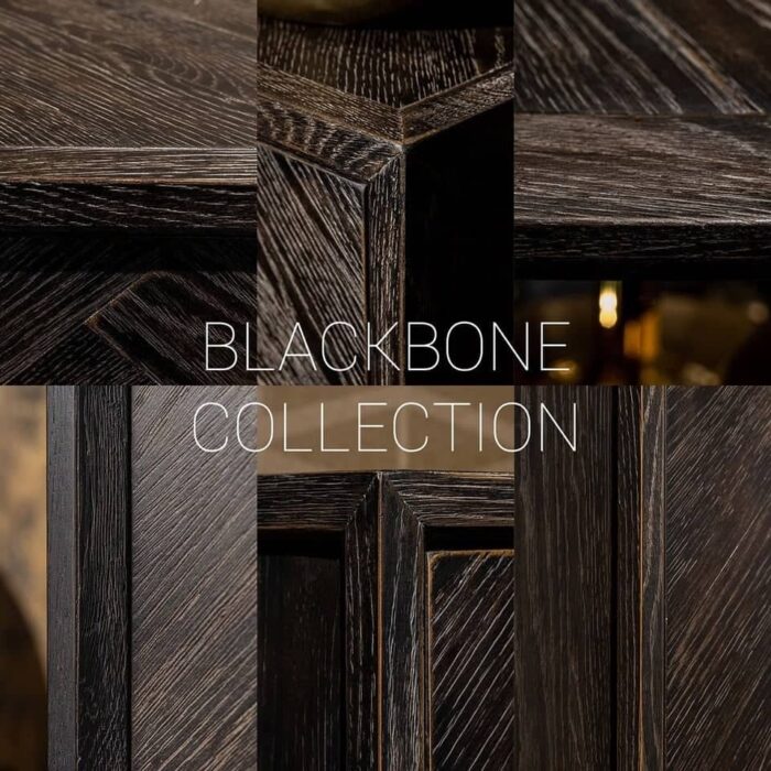 7431 - Console Blackbone gold (Black rustic)