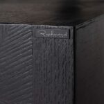 7551 - TV-unit Blax 2-flap doors 1-shelf (Black)