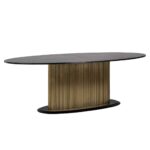 7579 - Dining table Ironville oval 235 ()