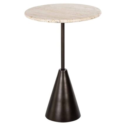 7667 - Avalon round side table (Bronze)