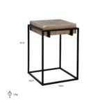 825035 - End table Calloway  (Champagne gold)