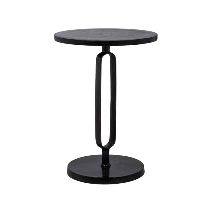 825117 - End table Valerio 40Ø (Black)