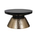 825163 - Coffee table Freddie (Black/gold)