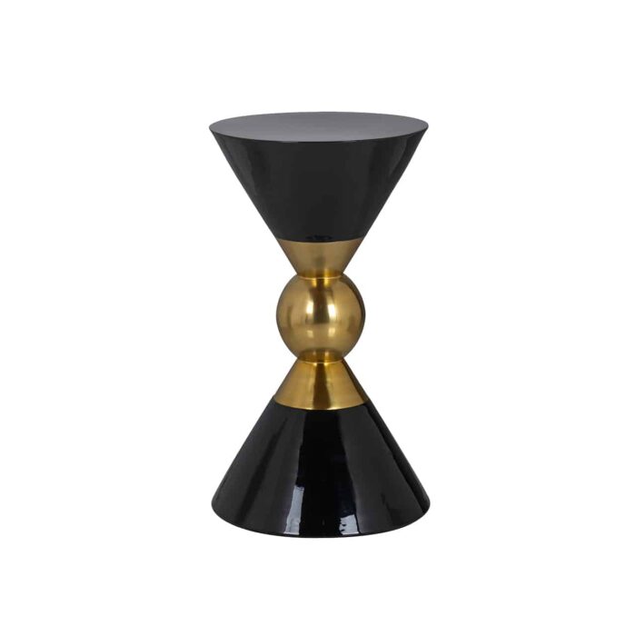 825189 - End table Rowy (Black/gold)