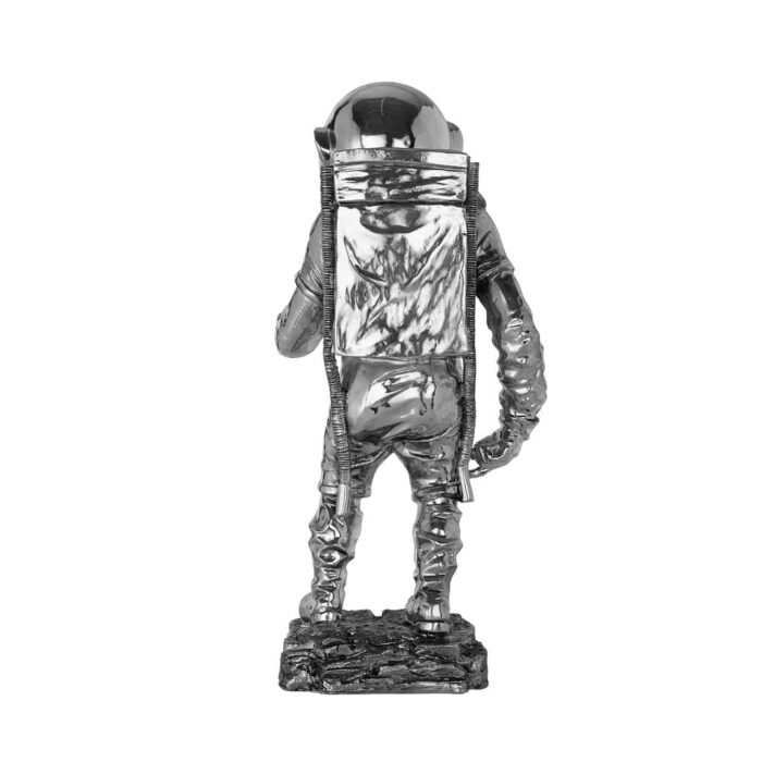 -AD-0005 - Art Decoration Space Monkey (Silver)