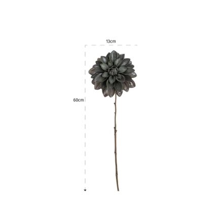 -FL-0020 - Flower Dahlia Taupe (12 pieces)