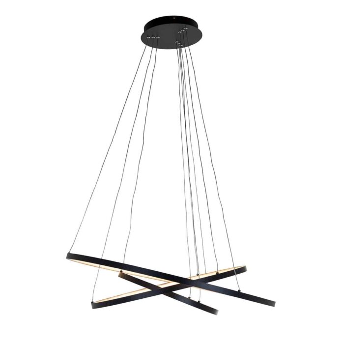 -HL-0123 - Hanging lamp Amira black (Black)
