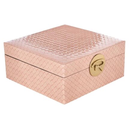 -JB-0046 - Jewellery box Rosaly big blush (Pink)