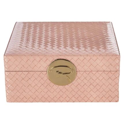 -JB-0046 - Jewellery box Rosaly big blush (Pink)