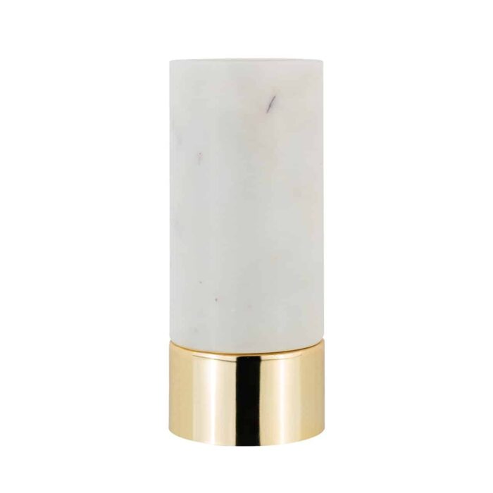 -KA-0098 - Candle holder Morley marble big (Gold)