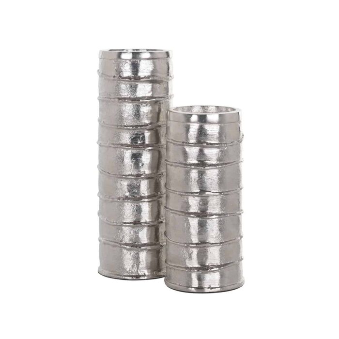 -KA-0171 - Candle holder Linde small (Silver)