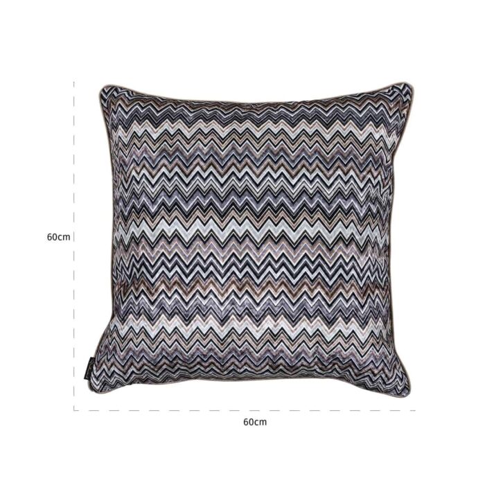 -KU-0079 - Pillow Candice zigzag 60x60 (IV-21021 Big zigzag 8022 Twing)