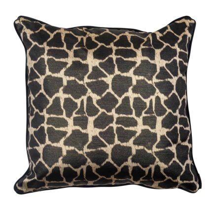 -KU-0081 - Pillow Jate 50x50 (Donna-21175-Giraf 8019 Chocolat)