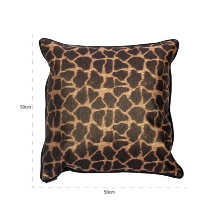 -KU-0084 - Pillow Jynte 50x50 (Donna-21175-Giraf 8014 Brown)