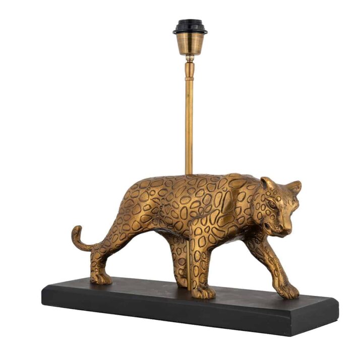 -LB-0065 - Table Lamp Selene panther (Gold)
