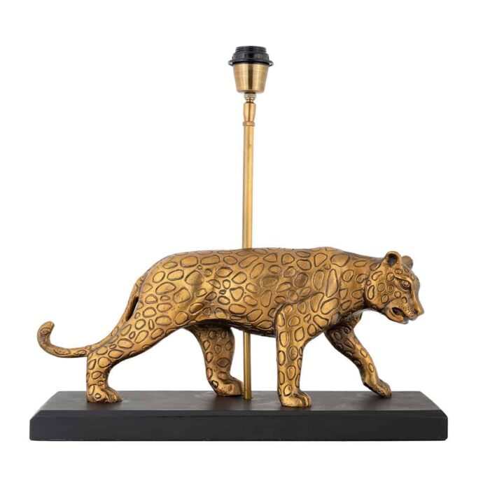 -LB-0065 - Table Lamp Selene panther (Gold)