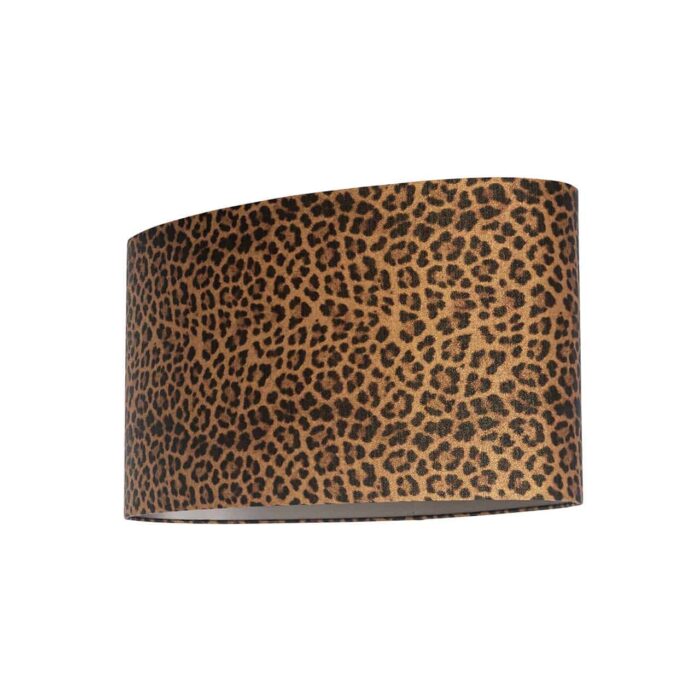 -LK-0054 OVALE - Lampshade Ollie ovale (Donna-21056-Ollie 8014 Brown)