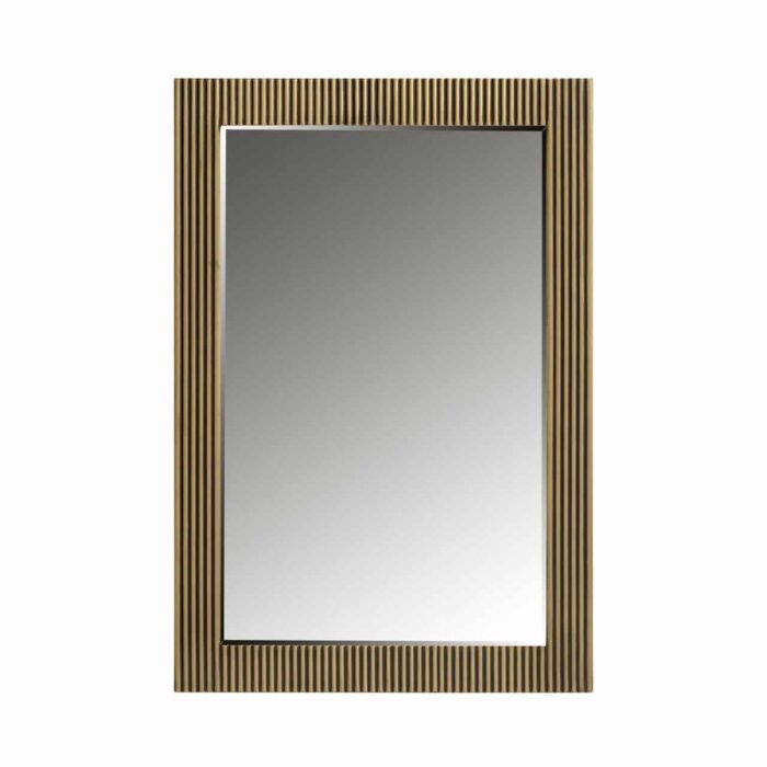 -MI-0073 - Mirror Ironville rectangular (Gold)