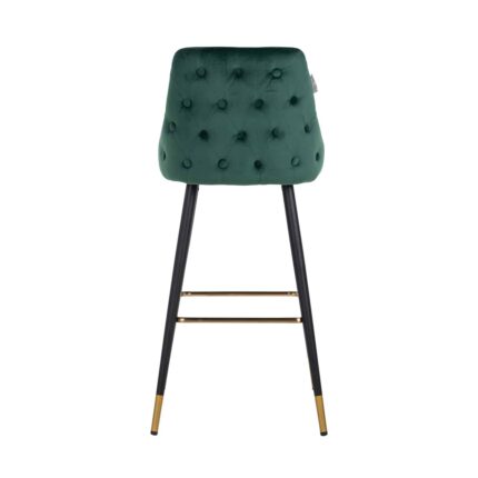 S4476 GREEN VELVET - Bar stool Imani green velvet (Quartz Green 501)