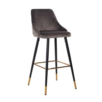 S4476 STONE VELVET - Bar stool Imani stone velvet (Quartz Stone 101)