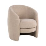 S4551 SAND FURRY - Easy chair Fenna sand furry (Himalaya 902 sand furry)