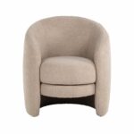 S4551 SAND FURRY - Easy chair Fenna sand furry (Himalaya 902 sand furry)