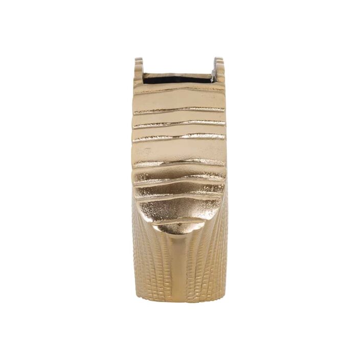 -VA-0155 - Vase Shelly small (Gold)
