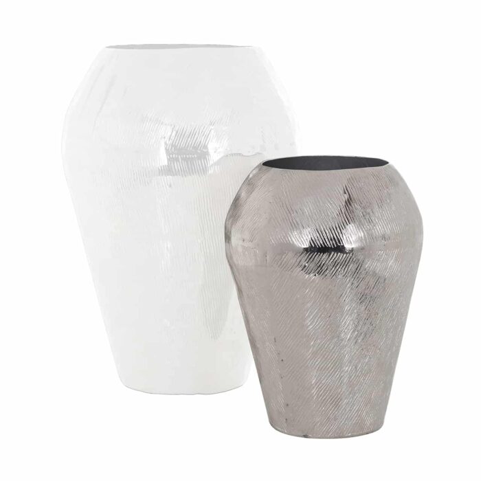 -VA-0224 - Vase Meiz small (Silver)
